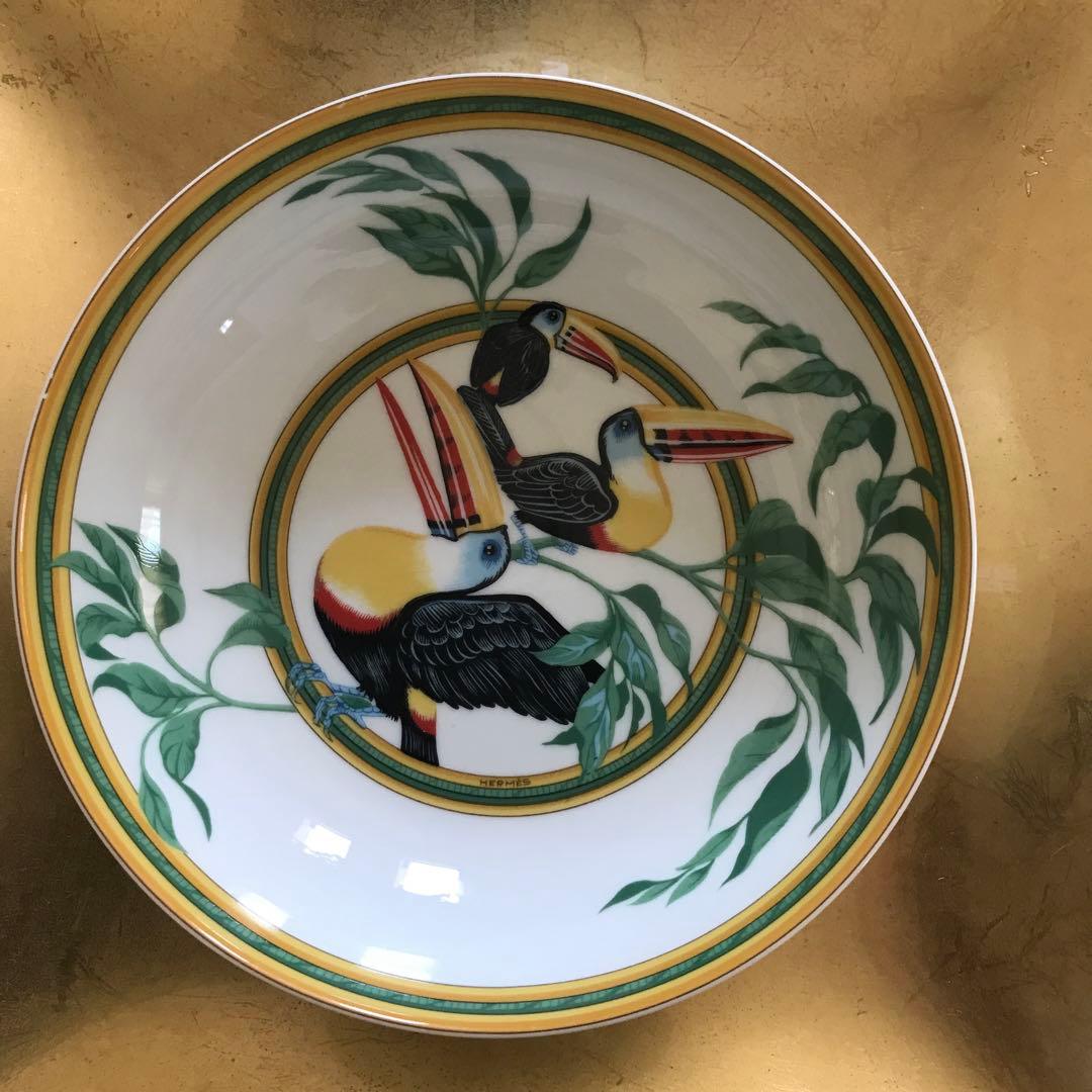 エルメス　深皿　トゥーカン