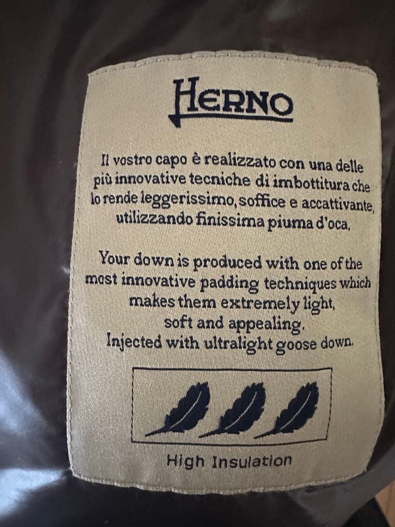 herno ヘルノ フード付きロングダウンジャケット