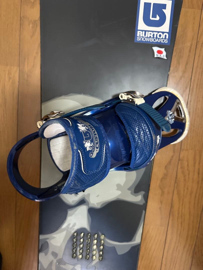 【値下】Burton Doom 157 スノーボードとCustomビンディング