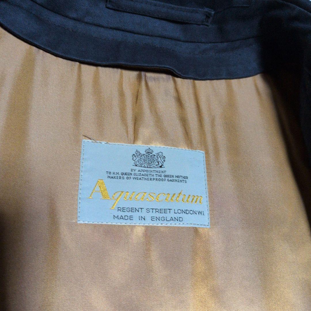Aquascutum アクアスキュータム ステンカラーコート ライナー L