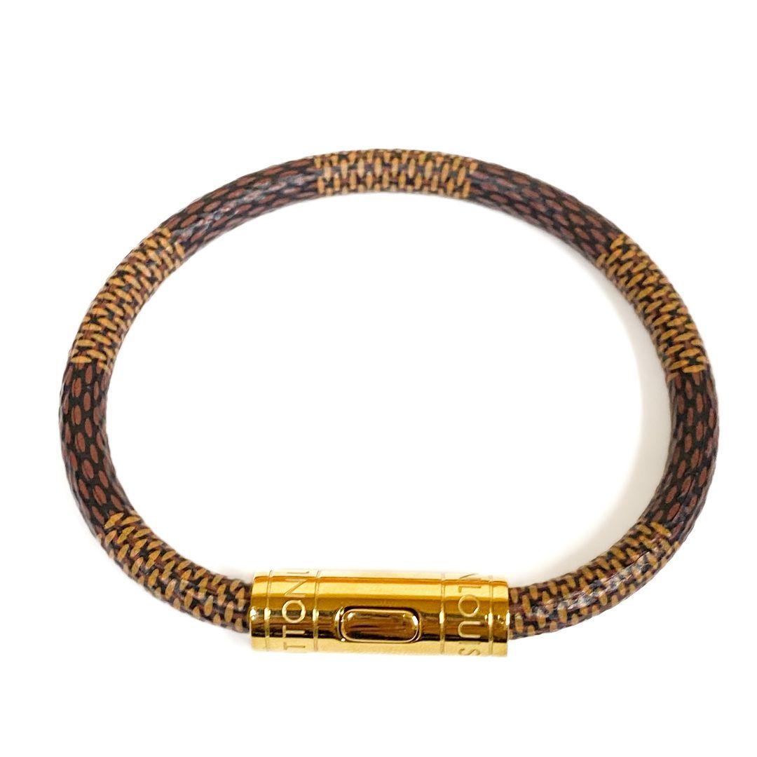 美品 2点セット LOUIS VUITTON ダミエ ブラスレ・キープ イット