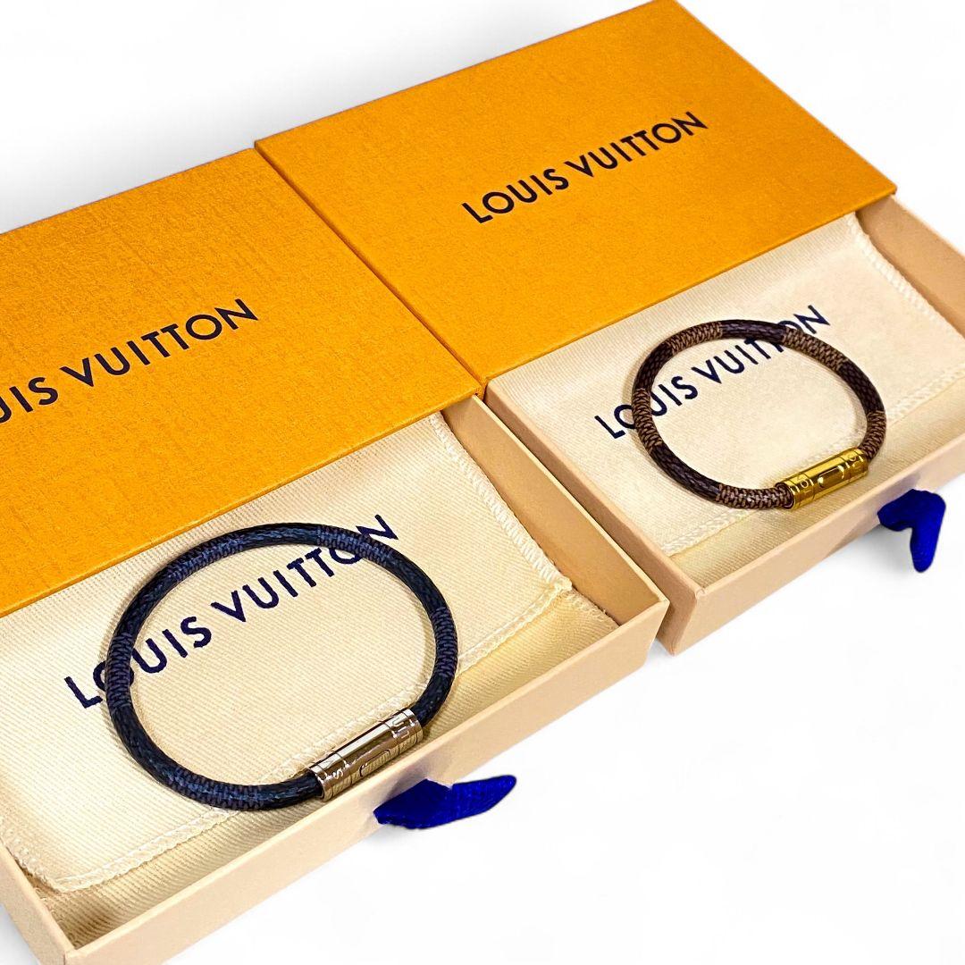 美品 2点セット LOUIS VUITTON ダミエ ブラスレ・キープ イット