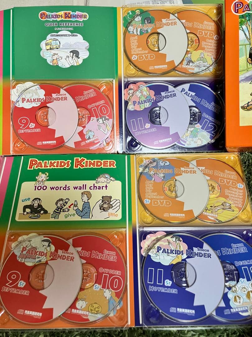 「TYO」　パルキッズ キンダー DVD ジュニア/シニア 1年分セット