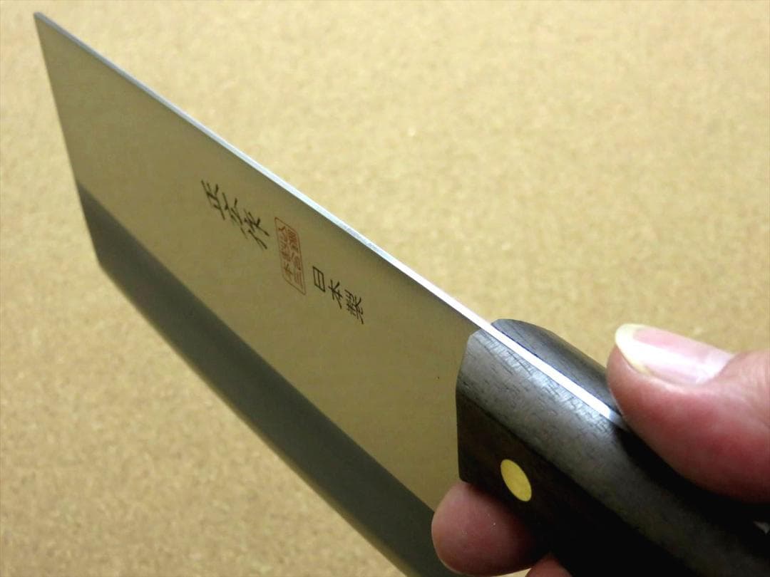 関の刃物 中華包丁 175mm 正広 角小型 薄口 本割込三合鋼 中華料理 万能