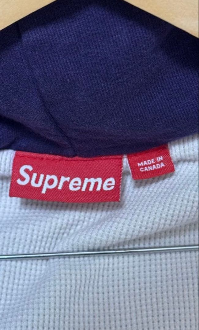 希少supreme Arc Logo Thermal Zip Up Hoodie