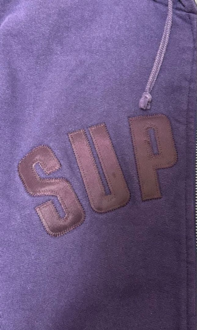 希少supreme Arc Logo Thermal Zip Up Hoodie