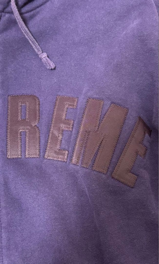 希少supreme Arc Logo Thermal Zip Up Hoodie