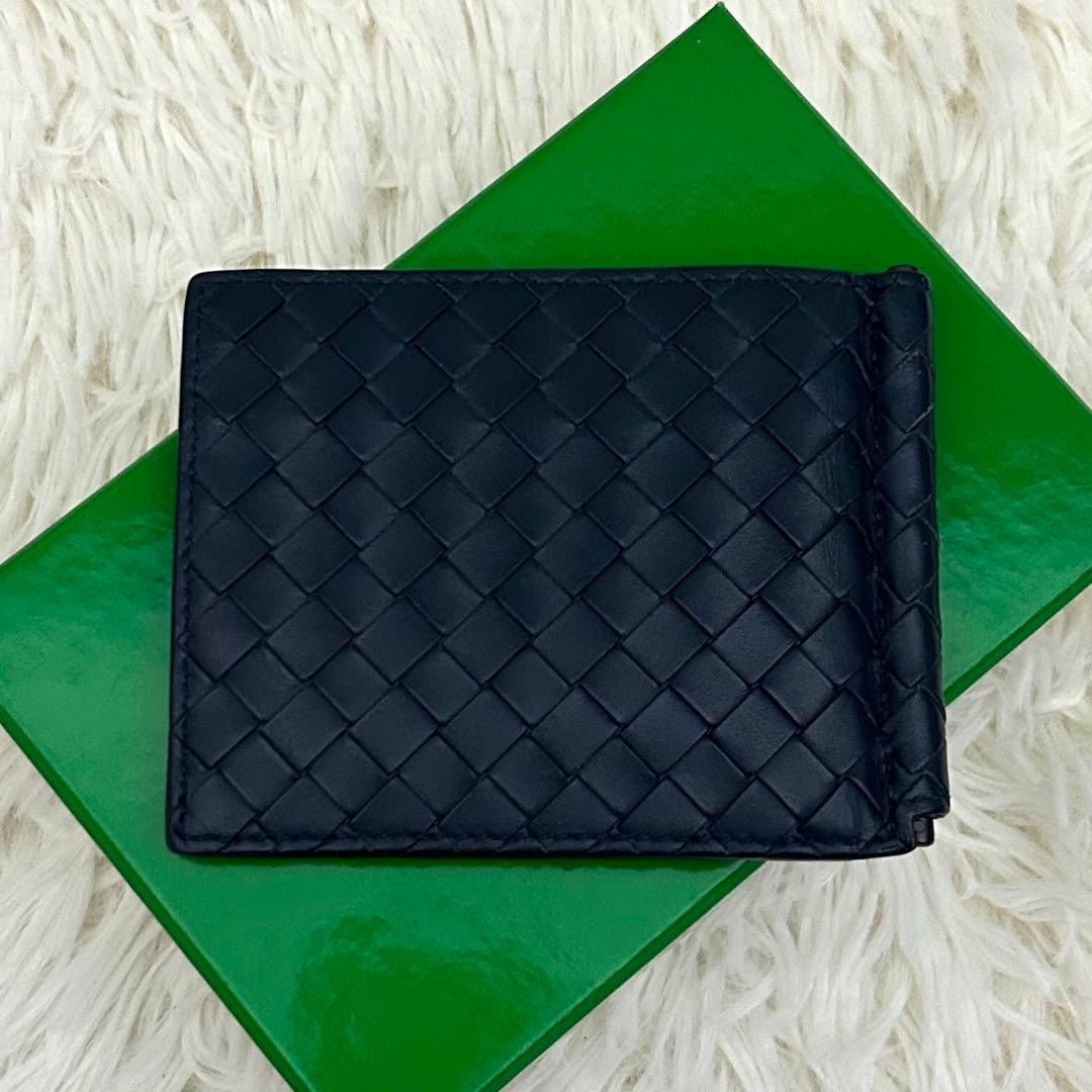 【極美品】ICチップ内蔵 BOTTEGA VENETA マネークリップ