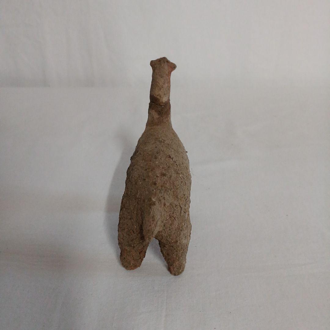 リャマ アルパカ フォークアート 素朴 置物 土 民藝品 工芸品