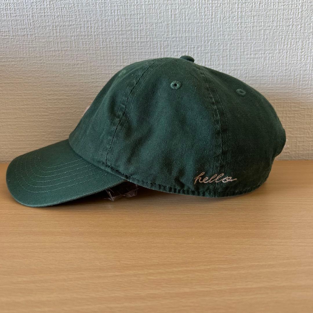 MADISONBLUE キャップ　グリーン　bキャップ