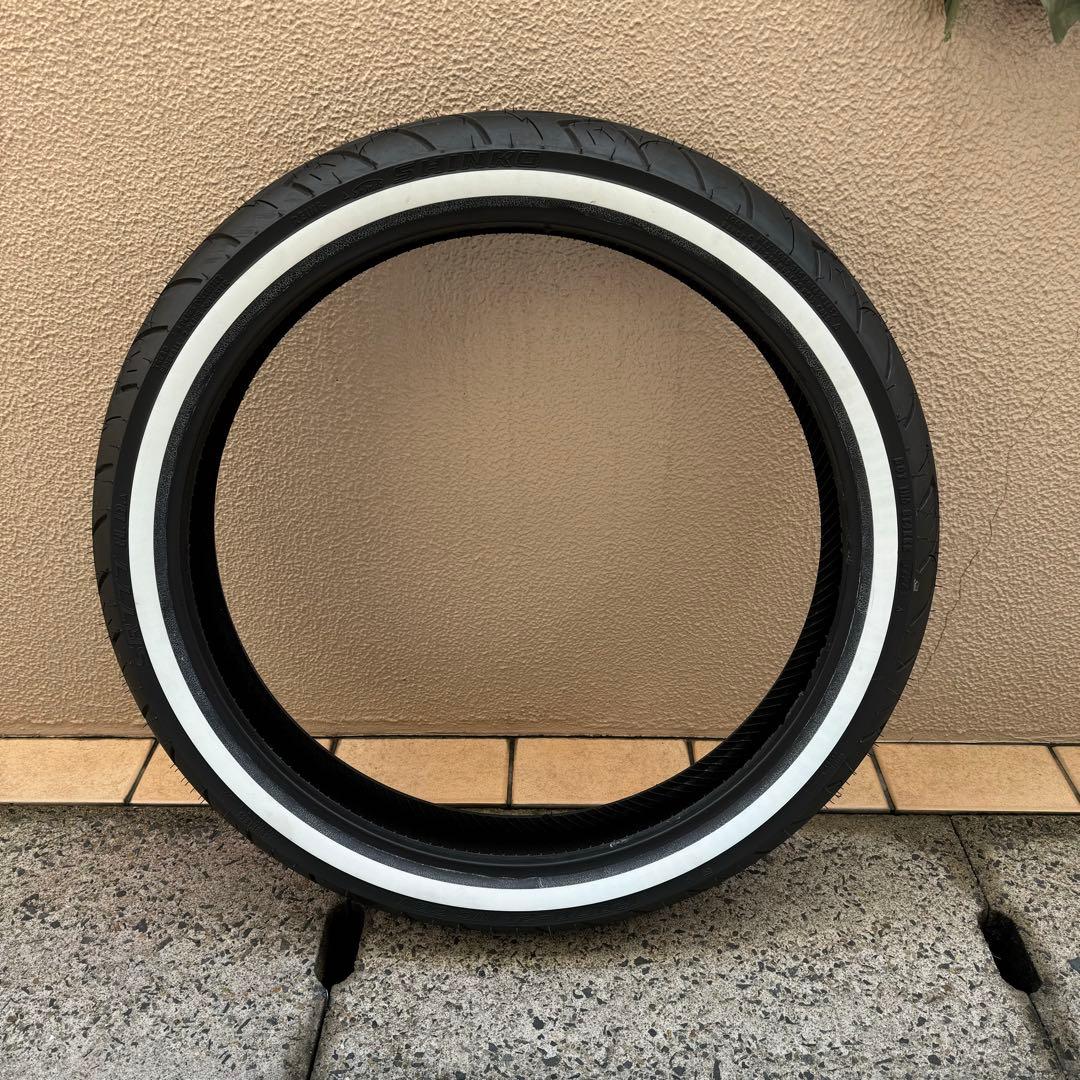 ハーレーダビッドソン タイヤ ホワイトウォールタイヤ 21インチ