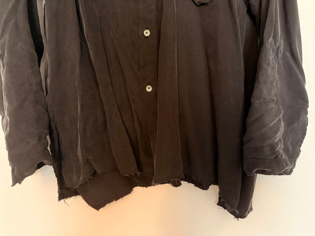 ANCELLM アンセルム AGING EMBROIDERY SHIRT 2
