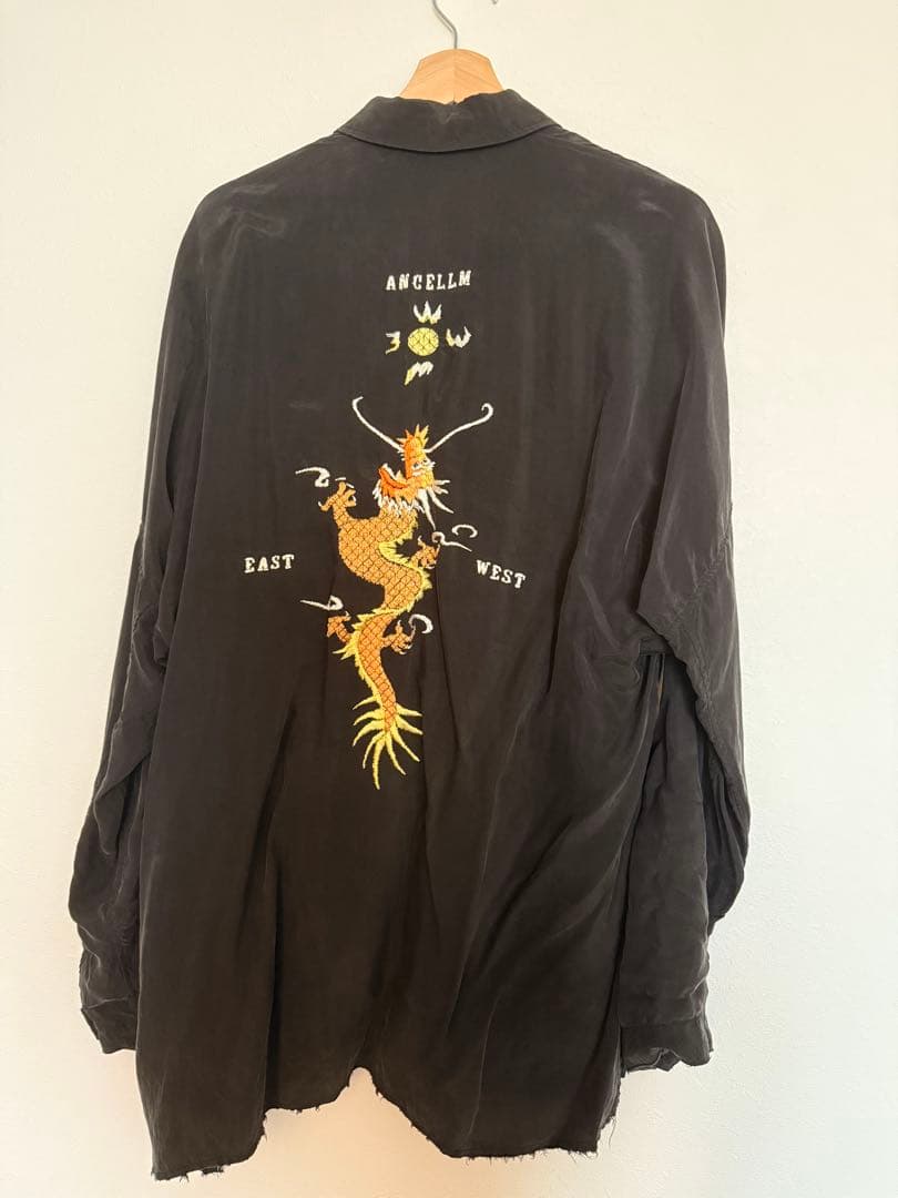 ANCELLM アンセルム AGING EMBROIDERY SHIRT 2