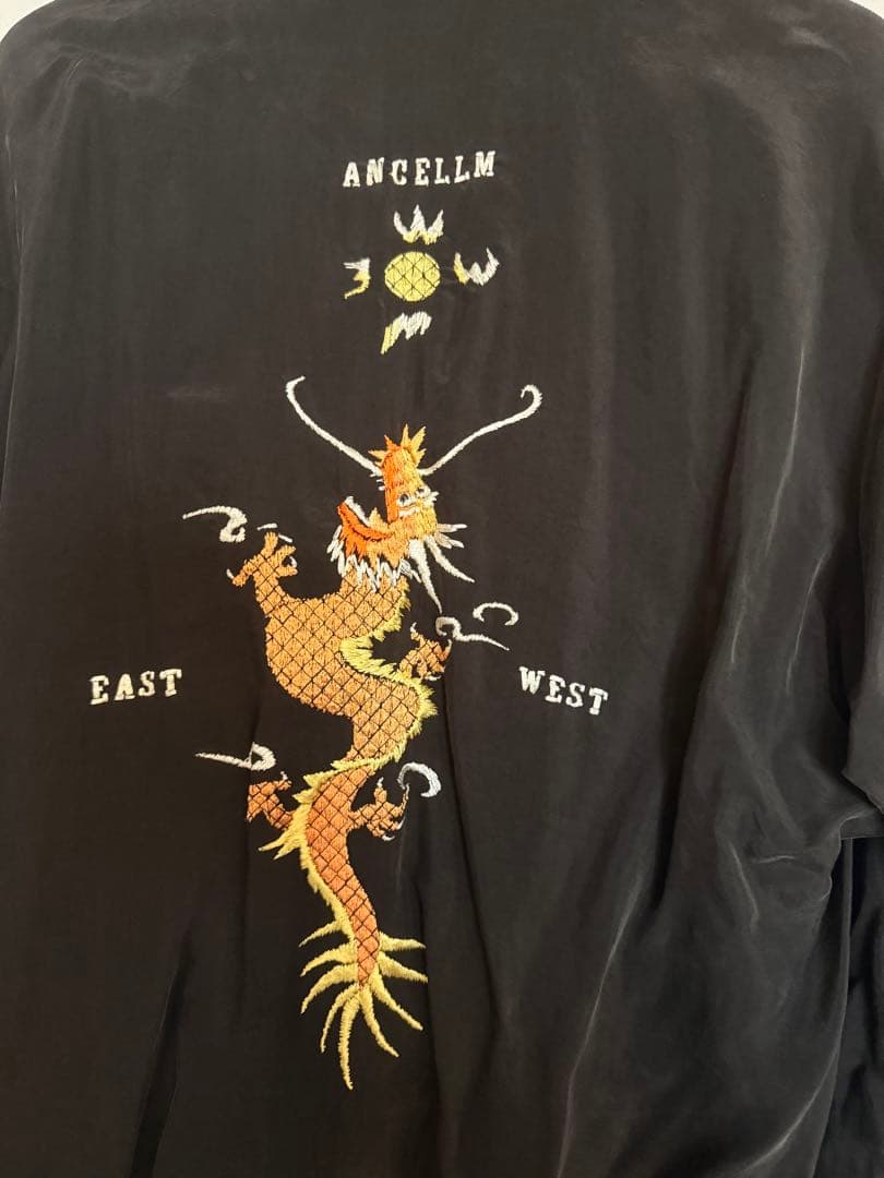 ANCELLM アンセルム AGING EMBROIDERY SHIRT 2