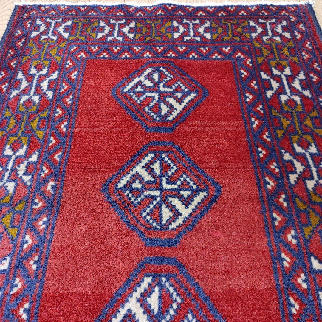ペルシャ絨毯 バルーチ 手織り 90x65 ウール Persia Baluch