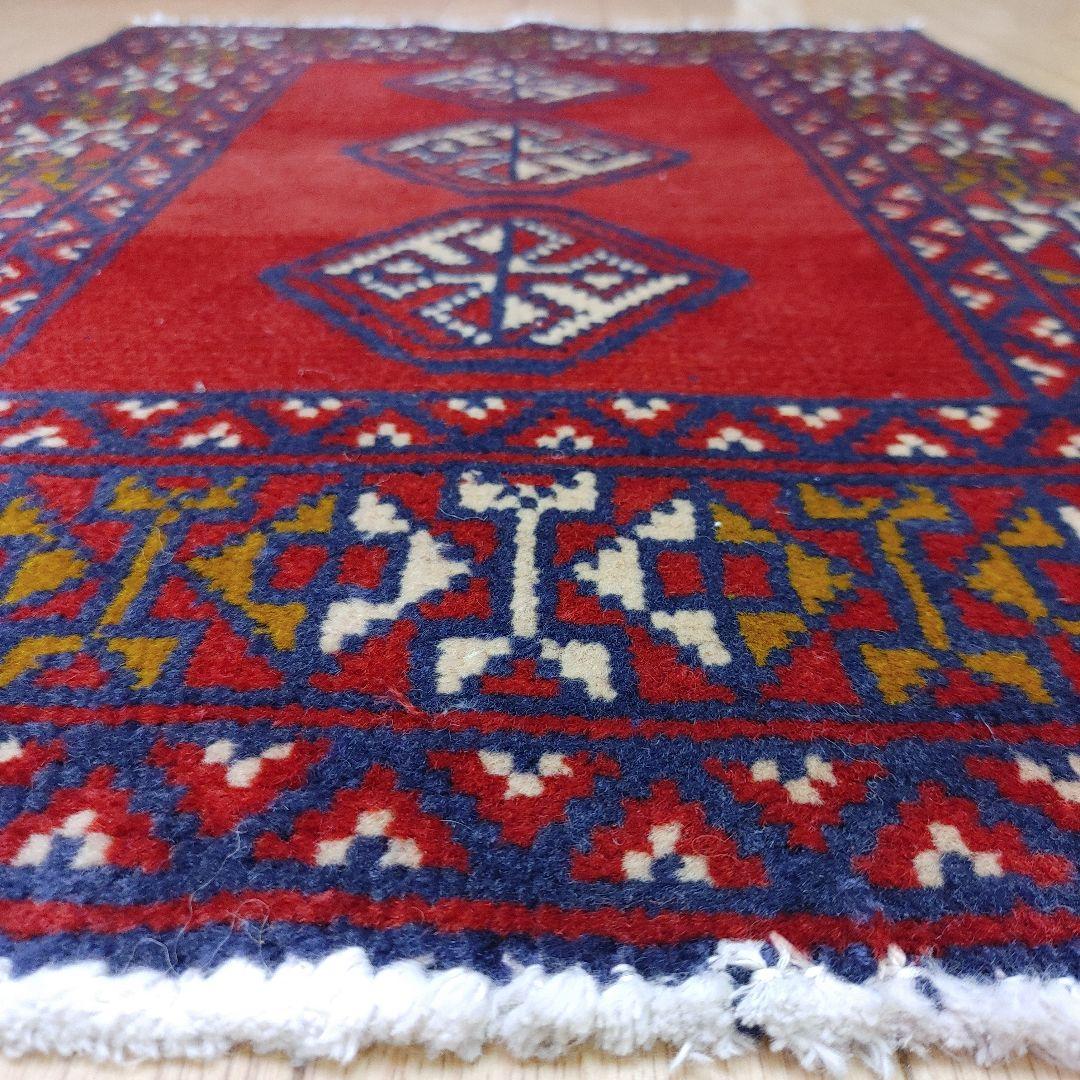 ペルシャ絨毯 バルーチ 手織り 90x65 ウール Persia Baluch