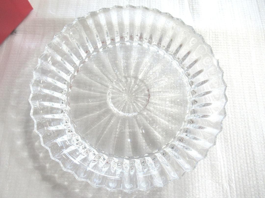 未使用　Baccarat バカラ ミルニュイ クリスタルガラス 　13cm灰皿