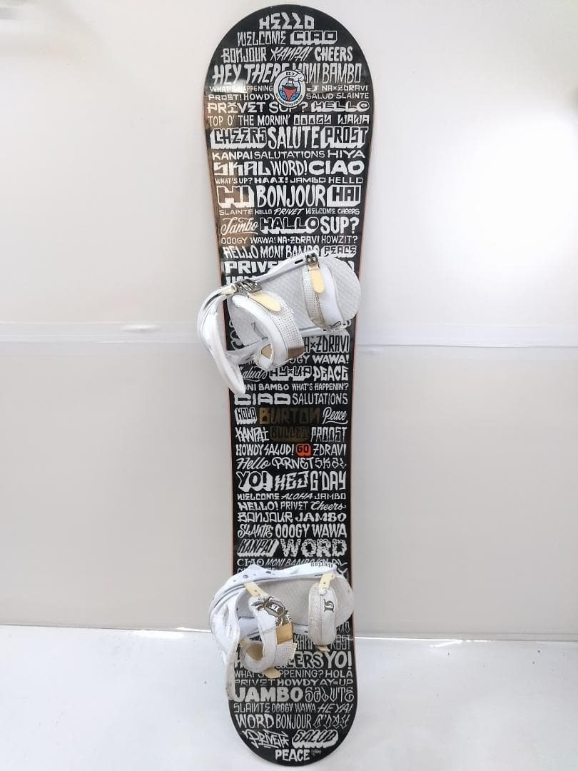 BURTON バートン BULLET 160cm 3点セット スノーボード△