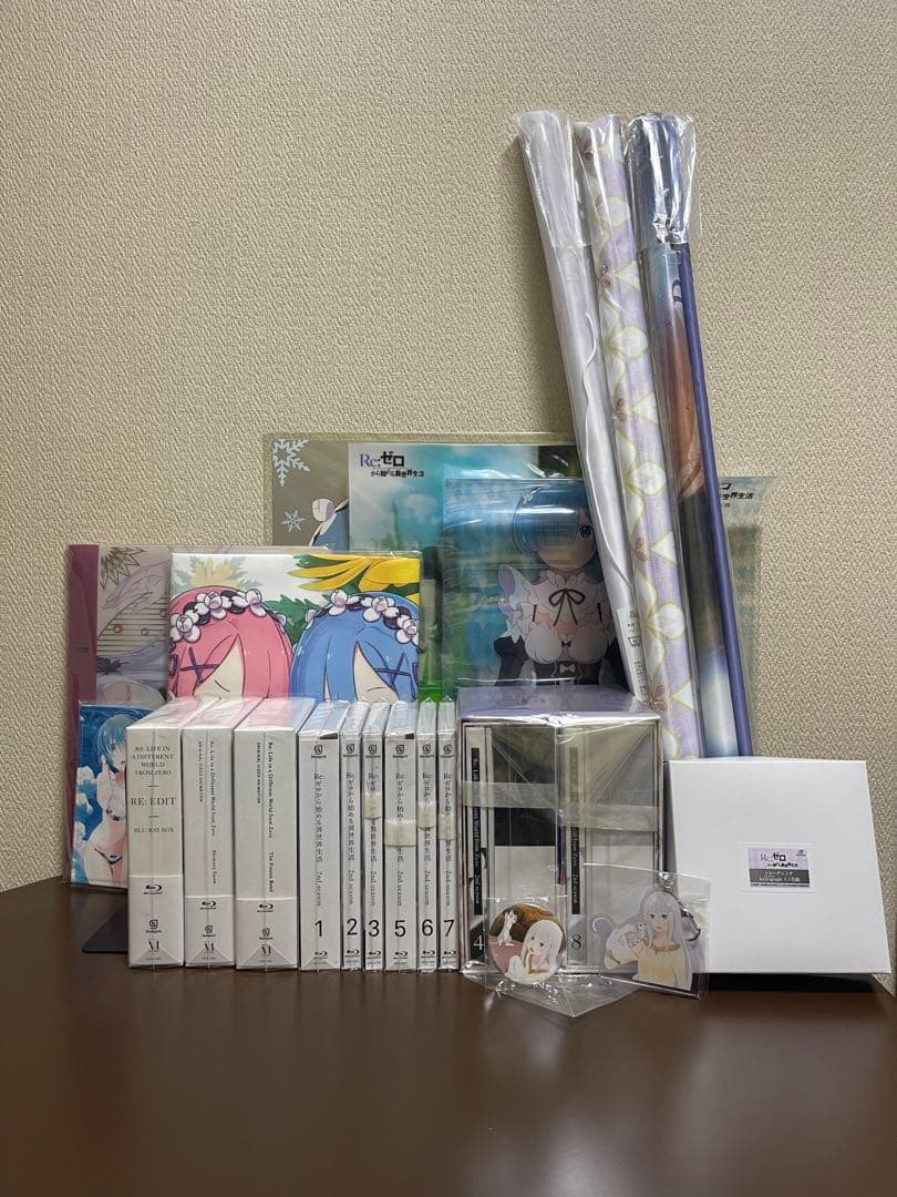 ※Re:ゼロから始める異世界生活　Blu-ray 全巻　特典付き