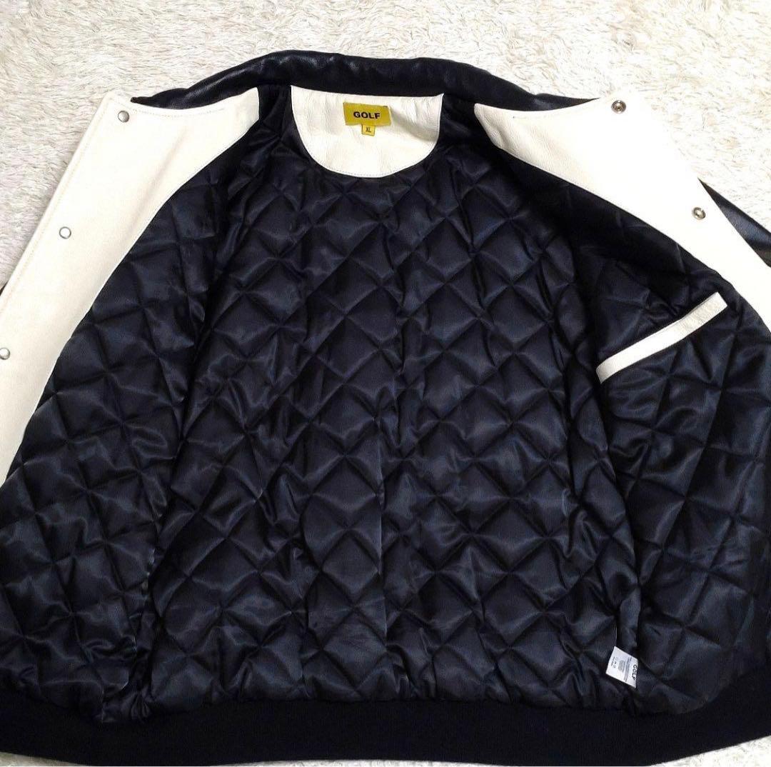【美品】GOLF WANG ゴルフワン　21SS レザージャケット　XL