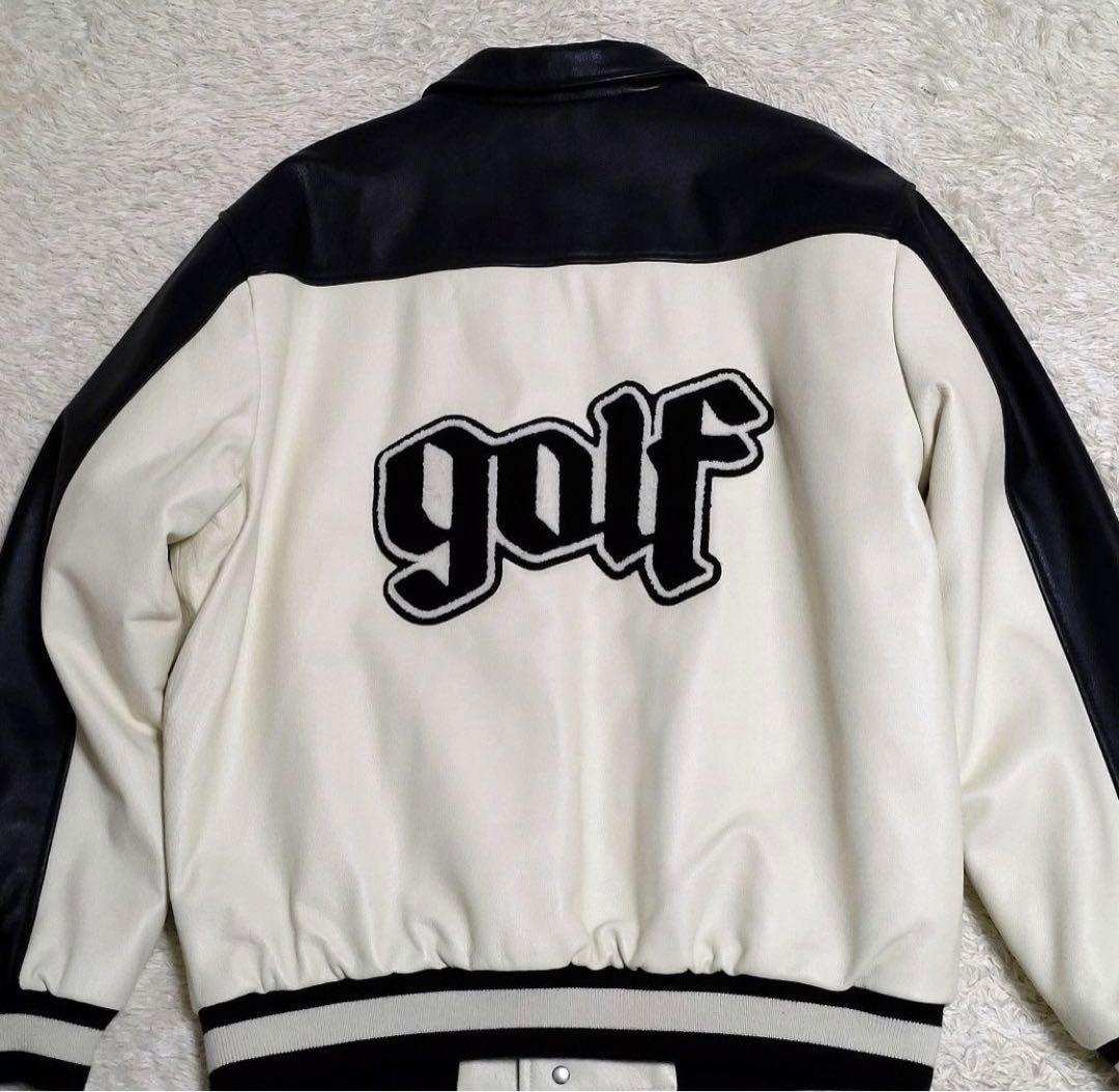 【美品】GOLF WANG ゴルフワン　21SS レザージャケット　XL