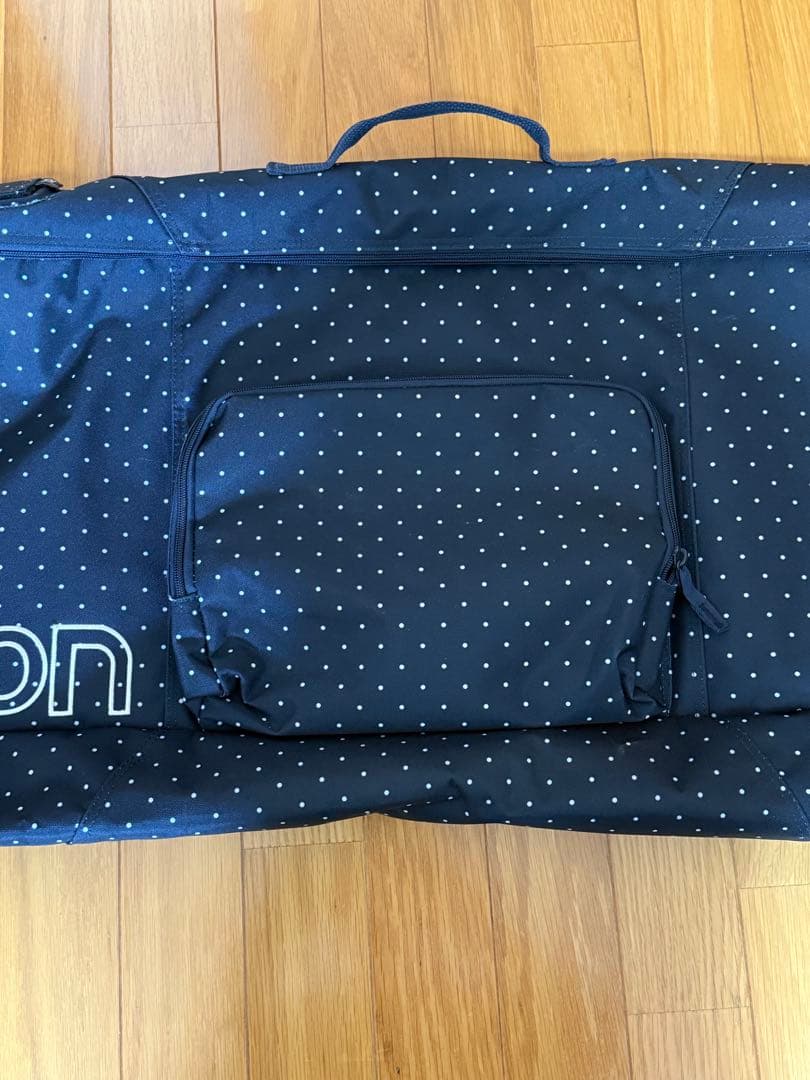 【美品】Burton スノーボードバッグ ドット柄 ネイビー　156cm