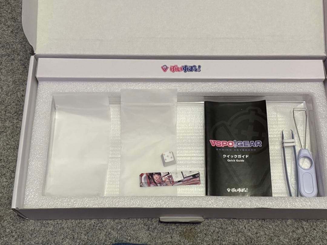VSPO! GEAR ゲーミングキーボード 花芽なずなEDITION