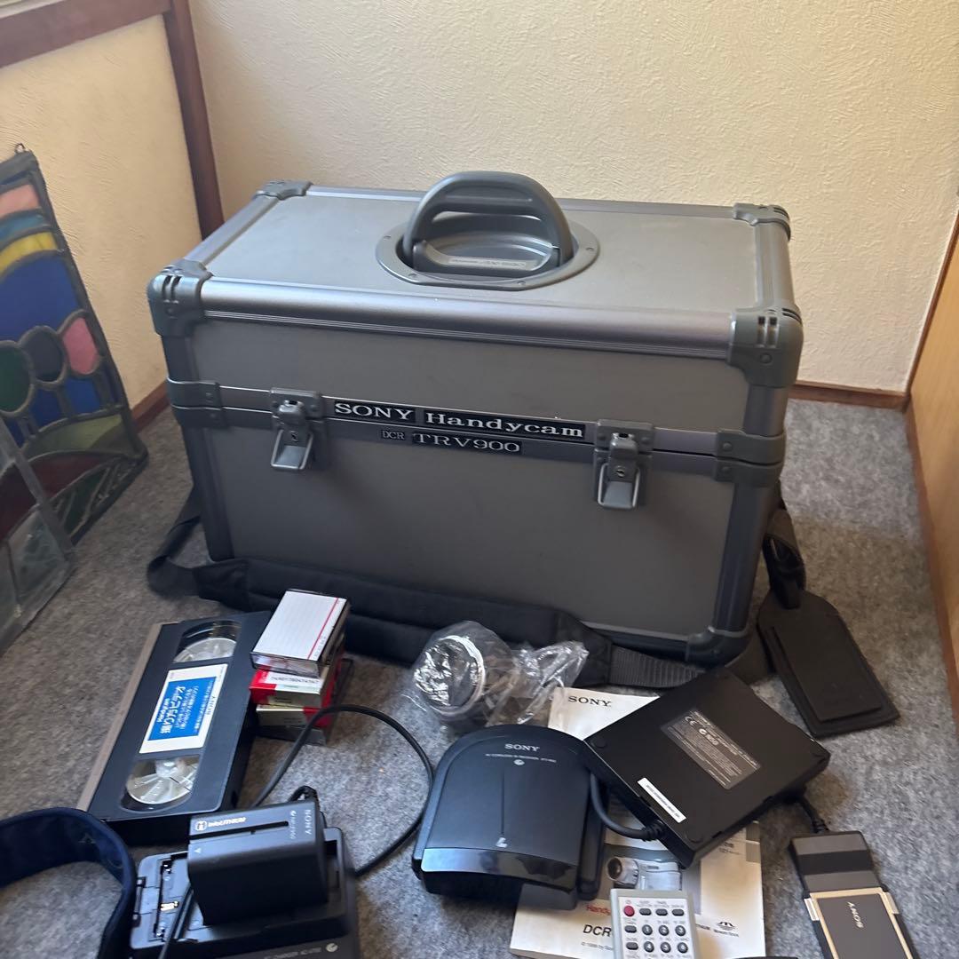 Sony TRV900 ビデオカメラ 本体　FA-P1 Sony PCカード接続