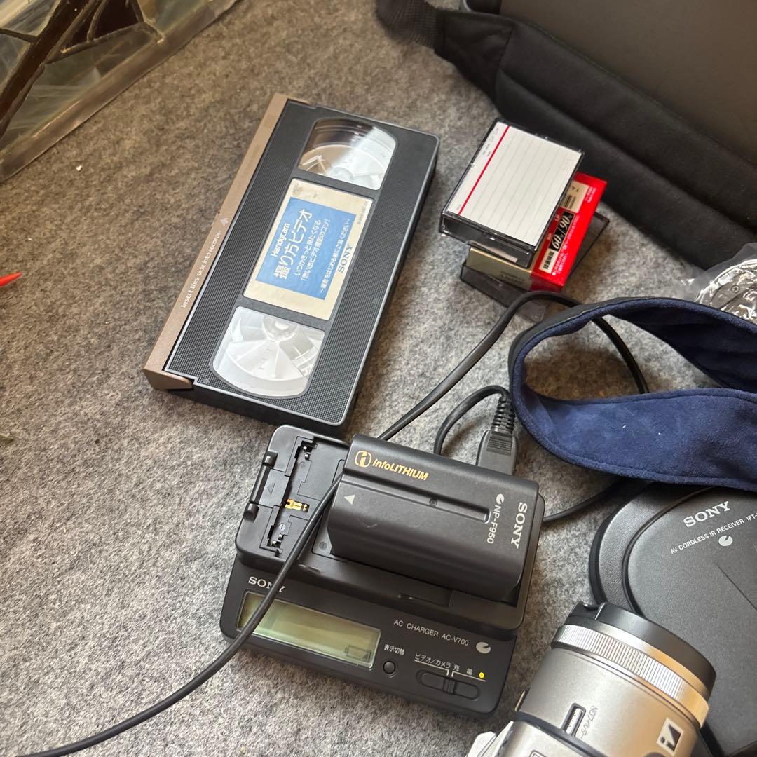 Sony TRV900 ビデオカメラ 本体　FA-P1 Sony PCカード接続