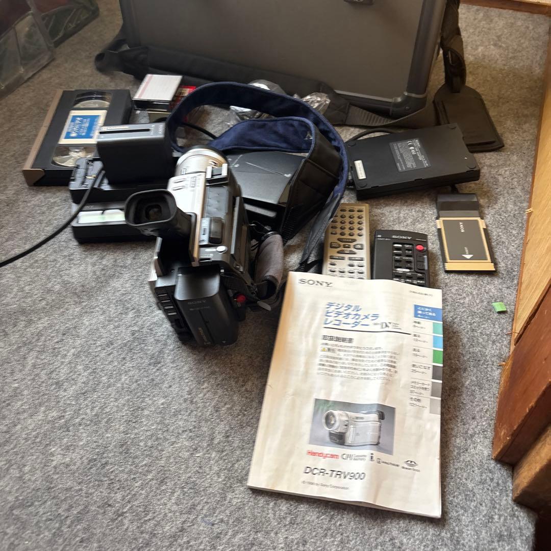 Sony TRV900 ビデオカメラ 本体　FA-P1 Sony PCカード接続