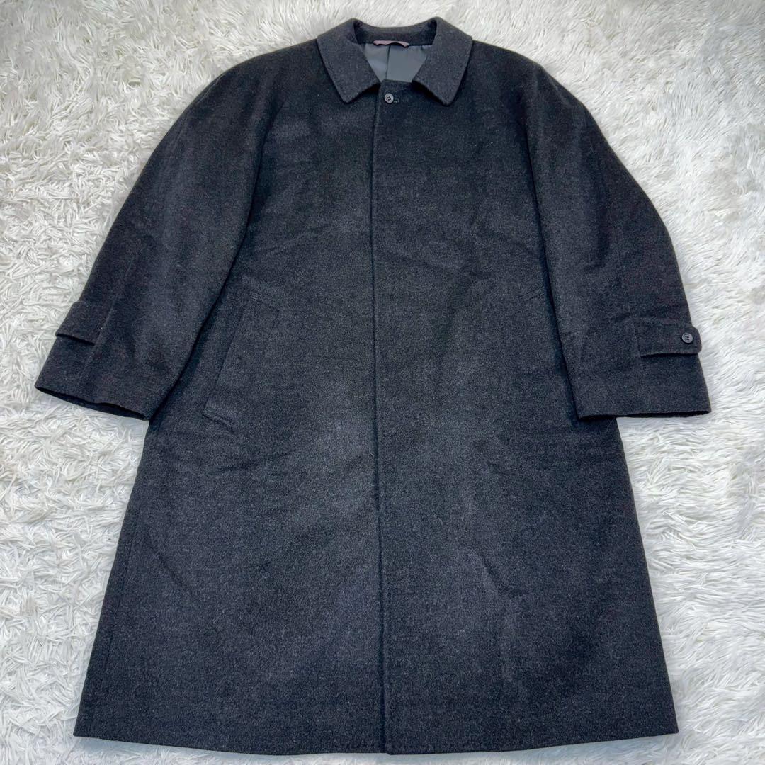 極美品✨ VALENTINO カシミヤ100% ステンカラーコート A5 M相当