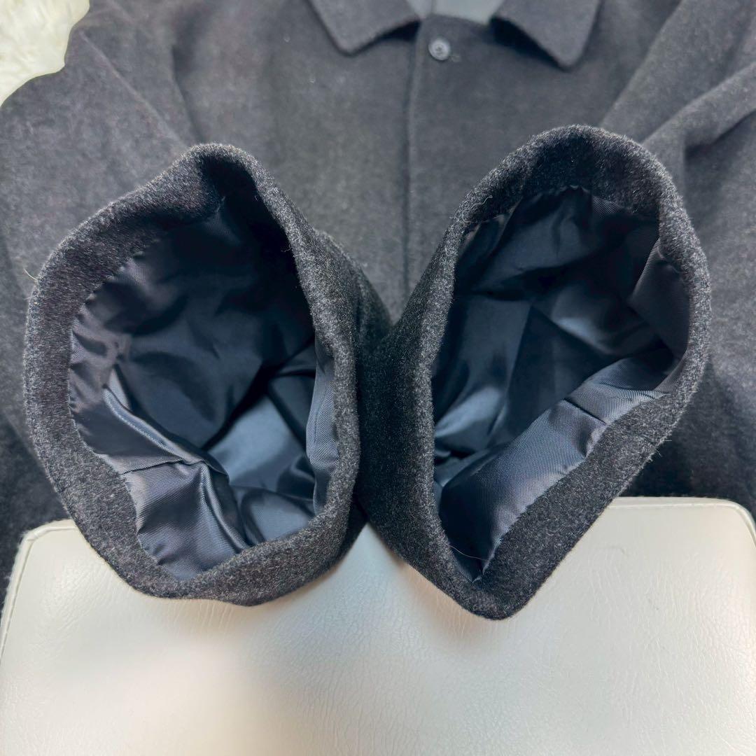 極美品✨ VALENTINO カシミヤ100% ステンカラーコート A5 M相当