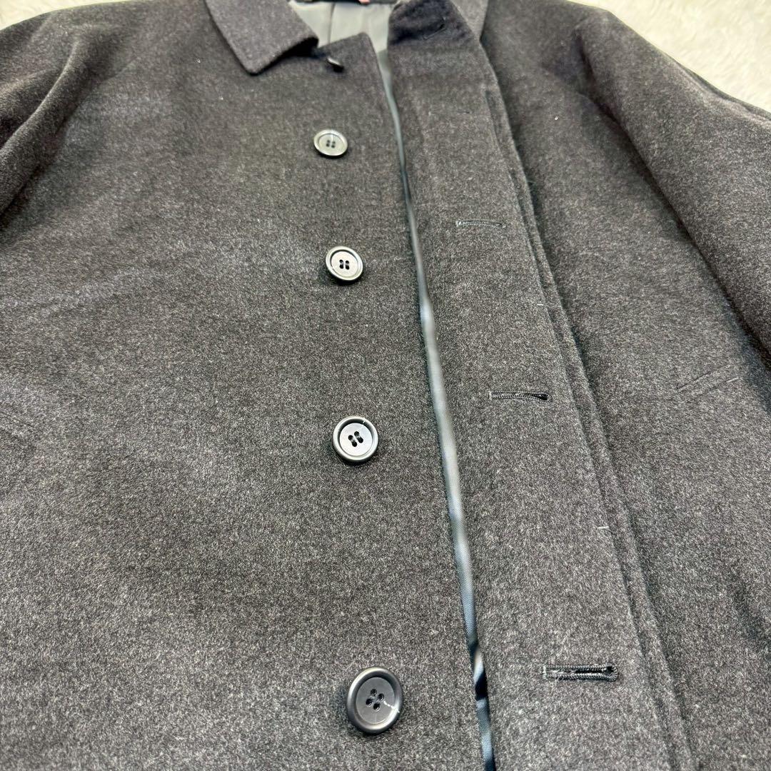 極美品✨ VALENTINO カシミヤ100% ステンカラーコート A5 M相当