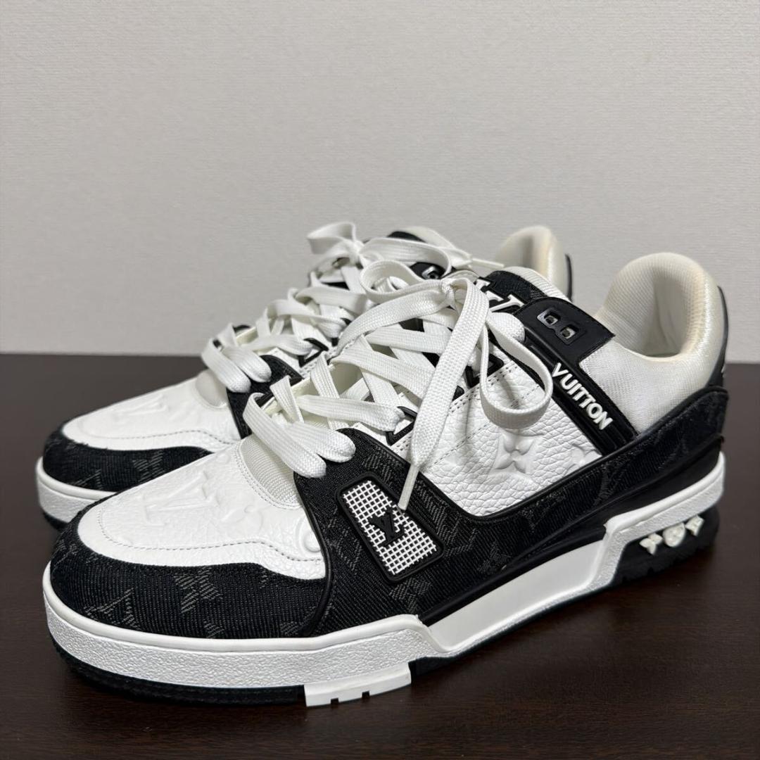 ルイヴィトン LV トレイナー モノグラム スニーカー size 6 1/2