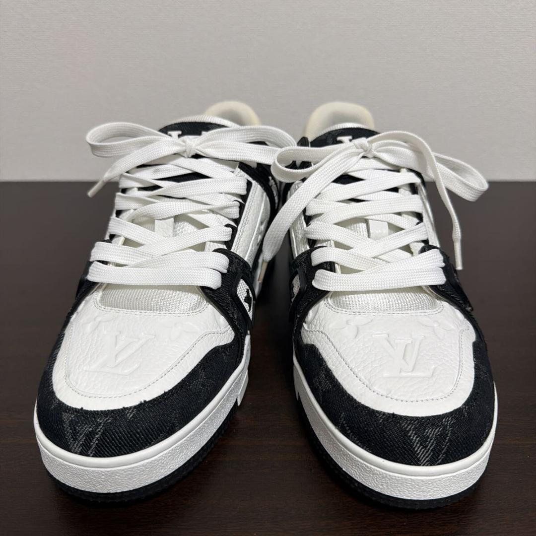 ルイヴィトン LV トレイナー モノグラム スニーカー size 6 1/2