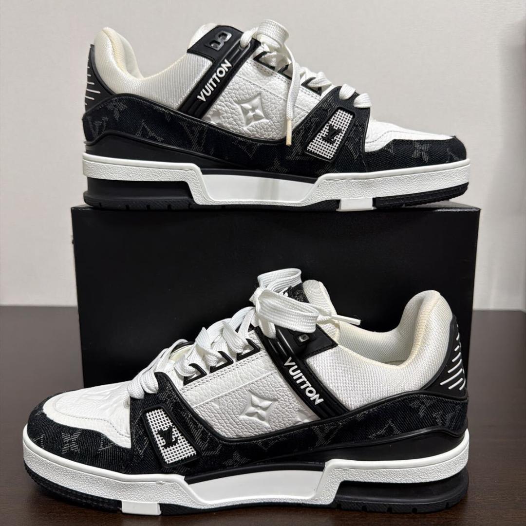 ルイヴィトン LV トレイナー モノグラム スニーカー size 6 1/2