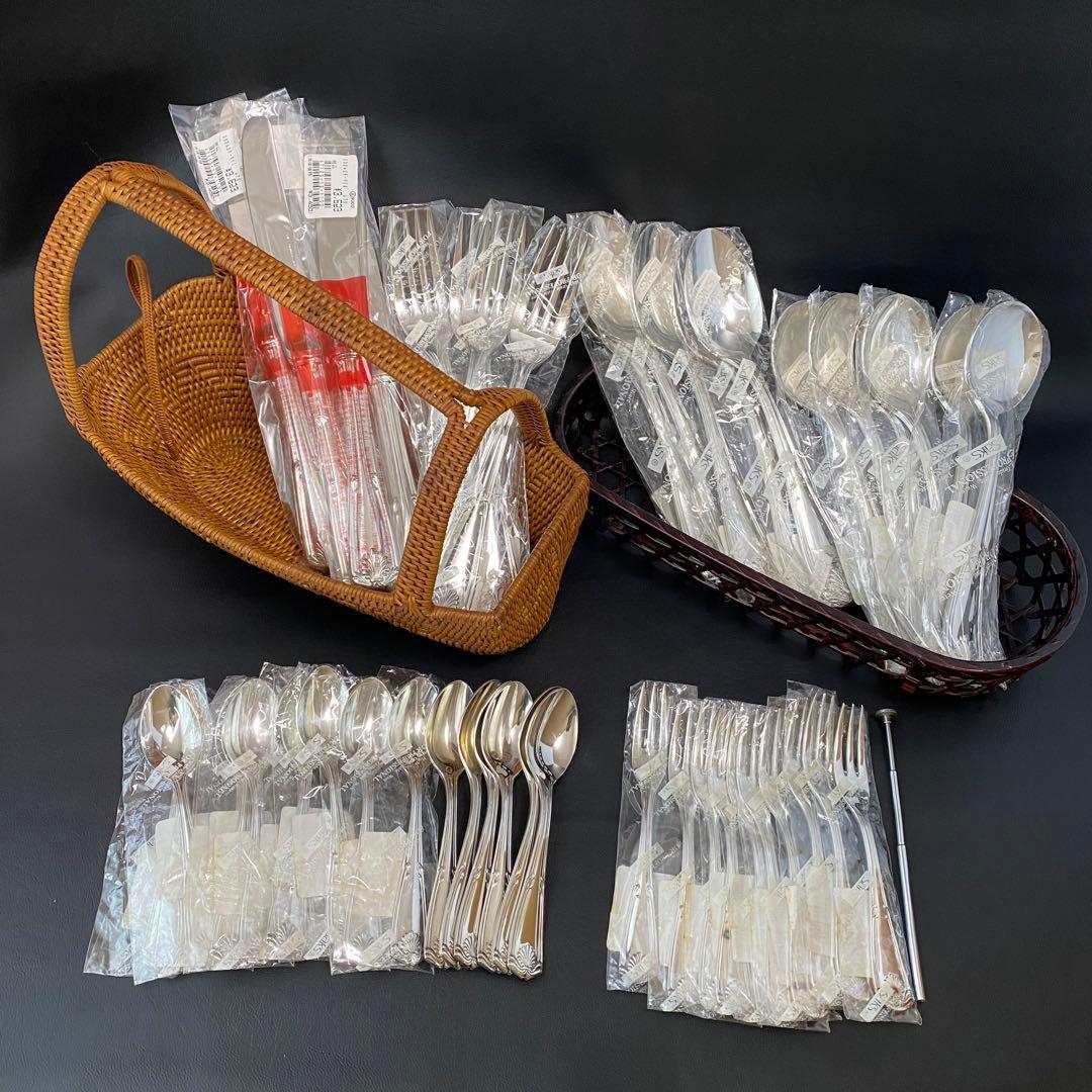 ◆SOGO　高級カラトリー　SAKS　洋白エジンバラ　おまとめセット