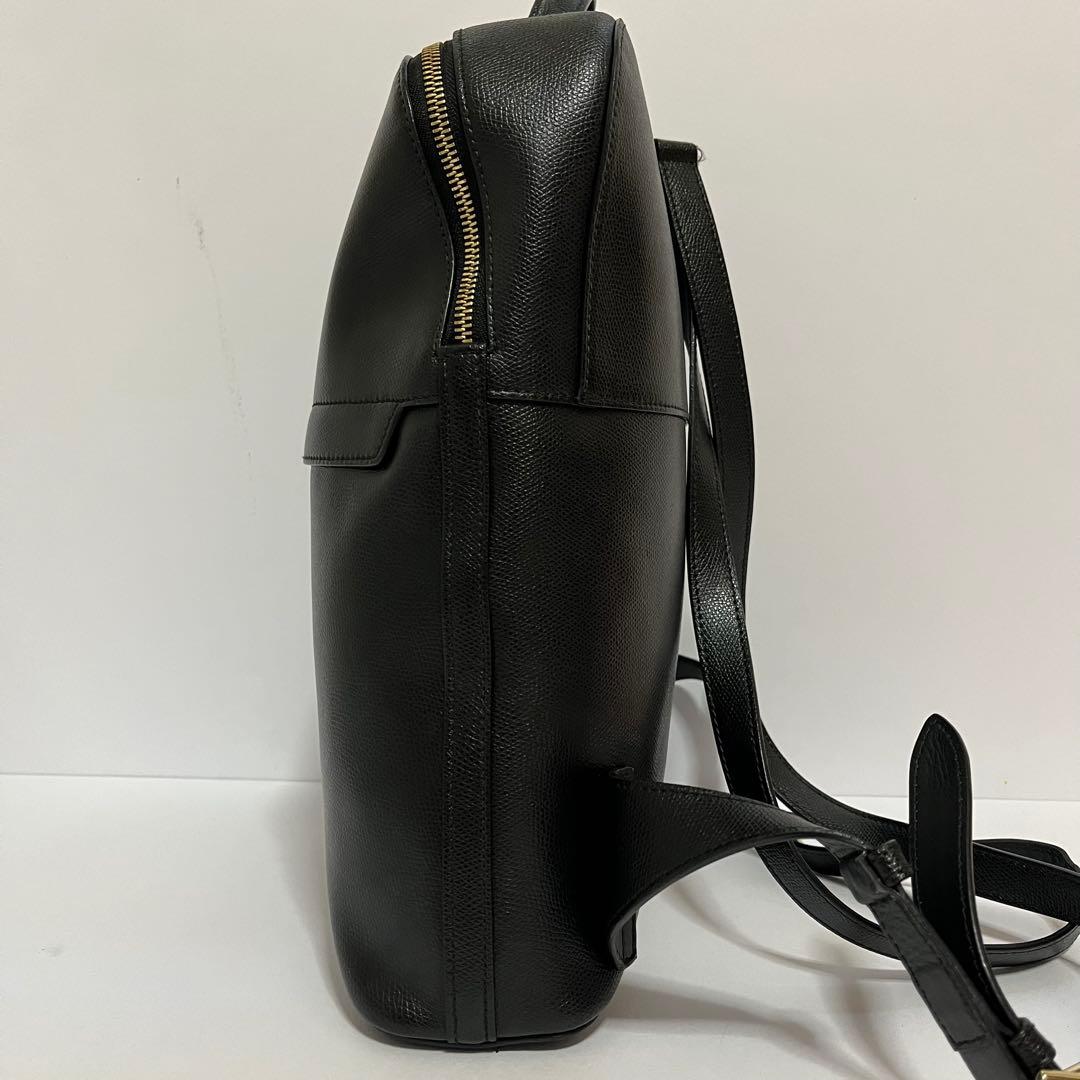 希少✨美品✨フルラ　新型パイパー　リュック バックパック　カデナ　レザー　黒