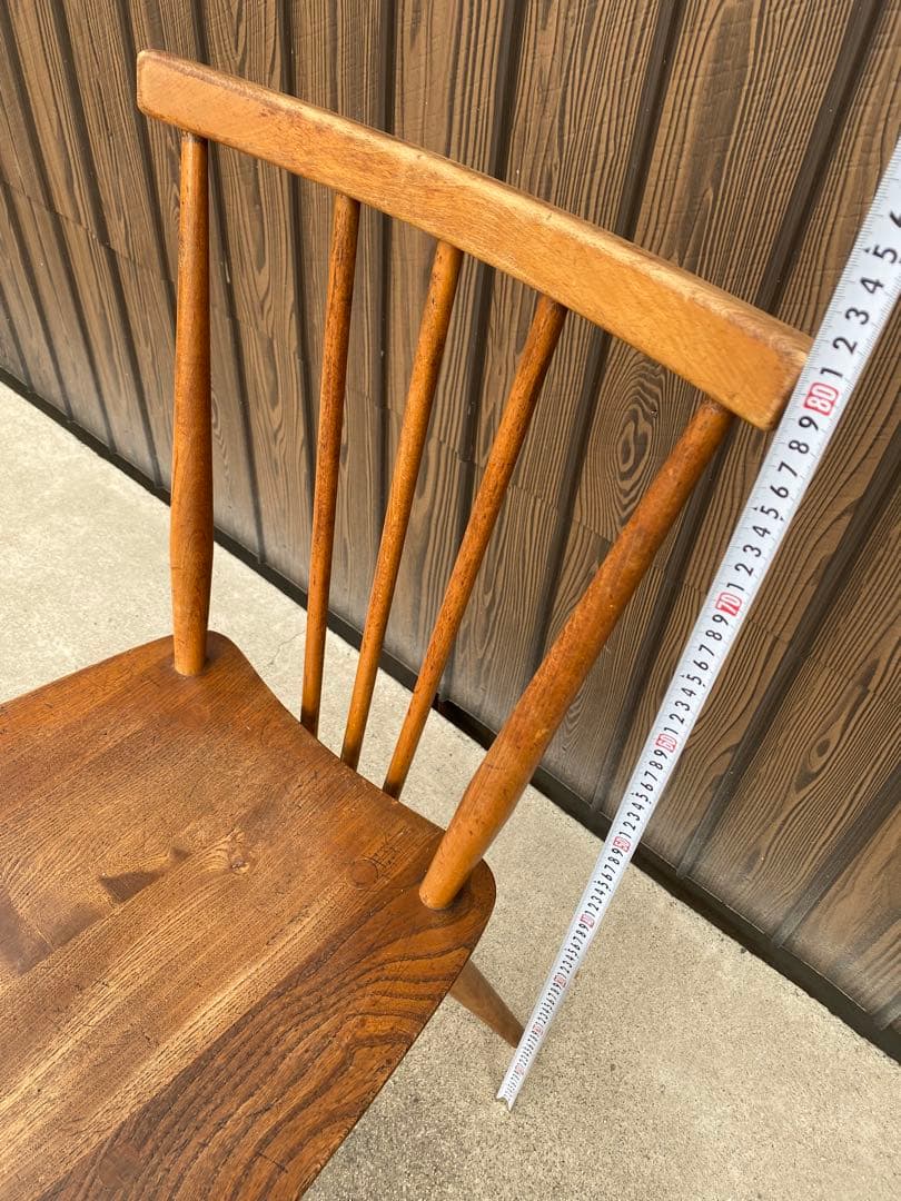 アーコール　Ercol スティックバックチェア　ヴィンテージ　木製　椅子　イス