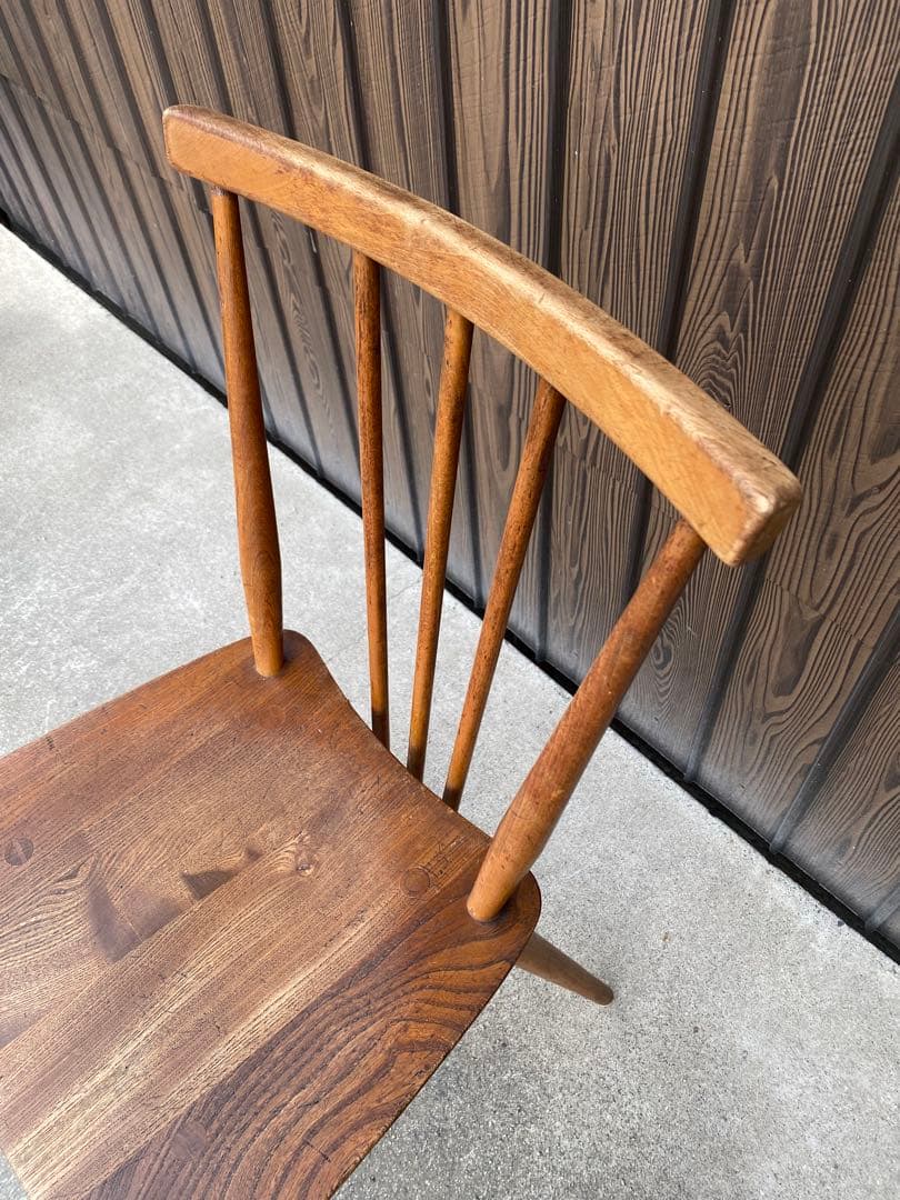 アーコール　Ercol スティックバックチェア　ヴィンテージ　木製　椅子　イス