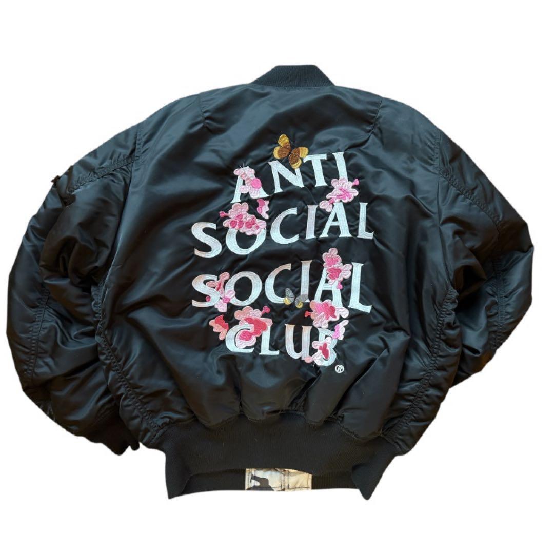 ANTI SOCIAL SOCIAL CLUB MA-1 アルファ
