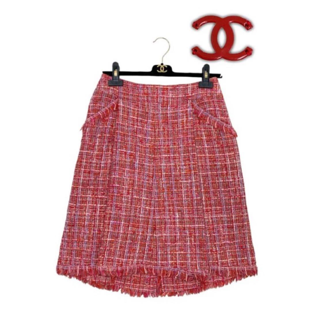 CHANEL ツイードスカート 38 シャネル　正規品
