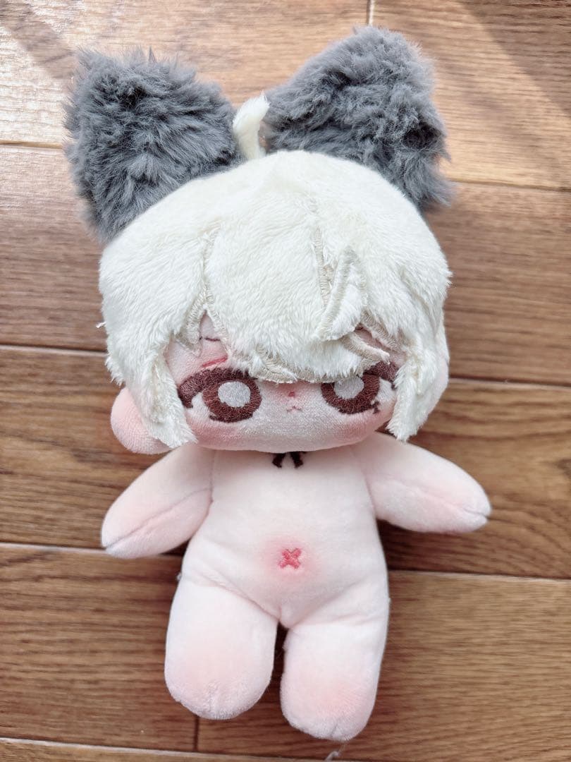 ゆ*⭕様 自作ぬいぐるみ　15cm 犬　骨あり