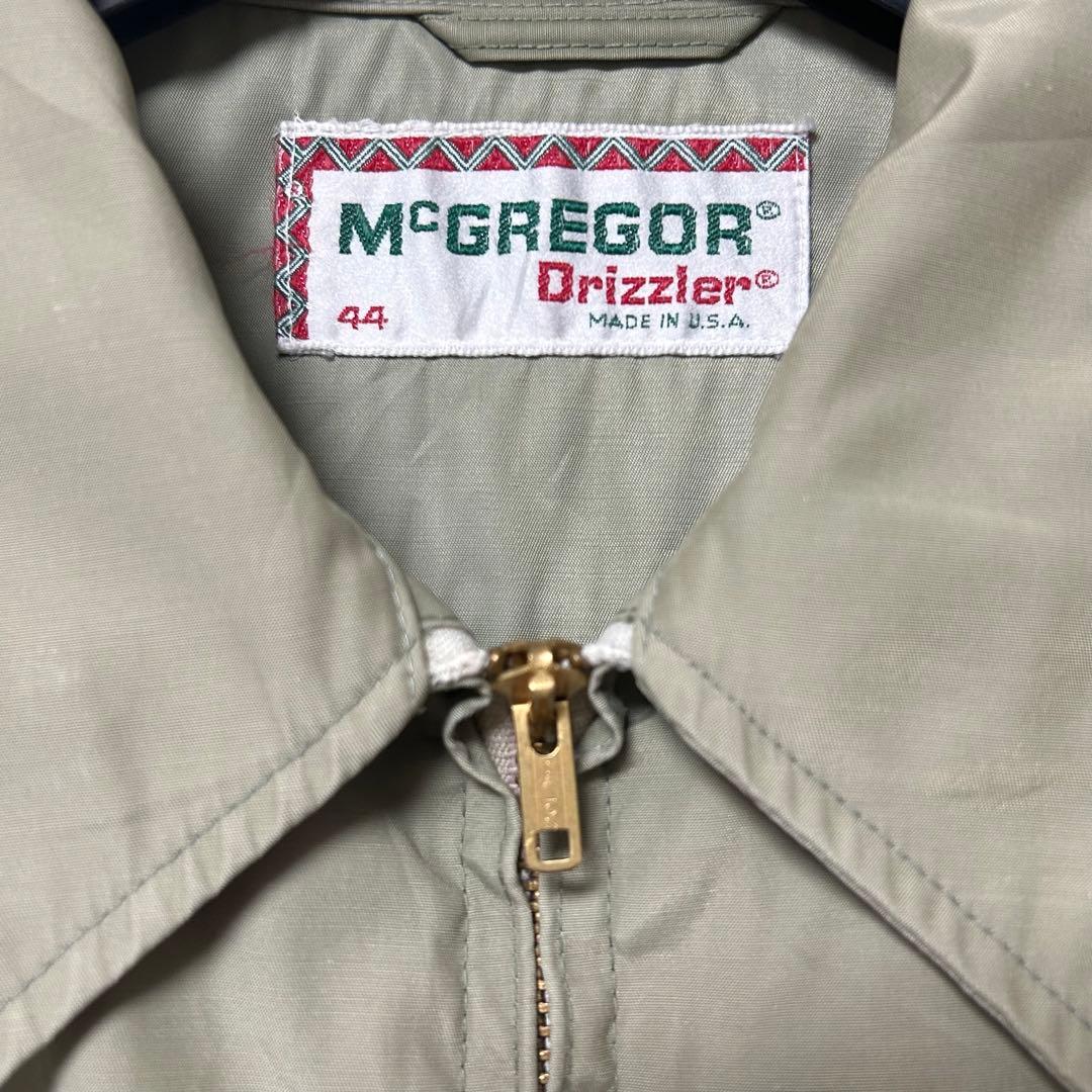 【70s美品】McGREGOR SCOTTISH DRIZZLER 米国製　44