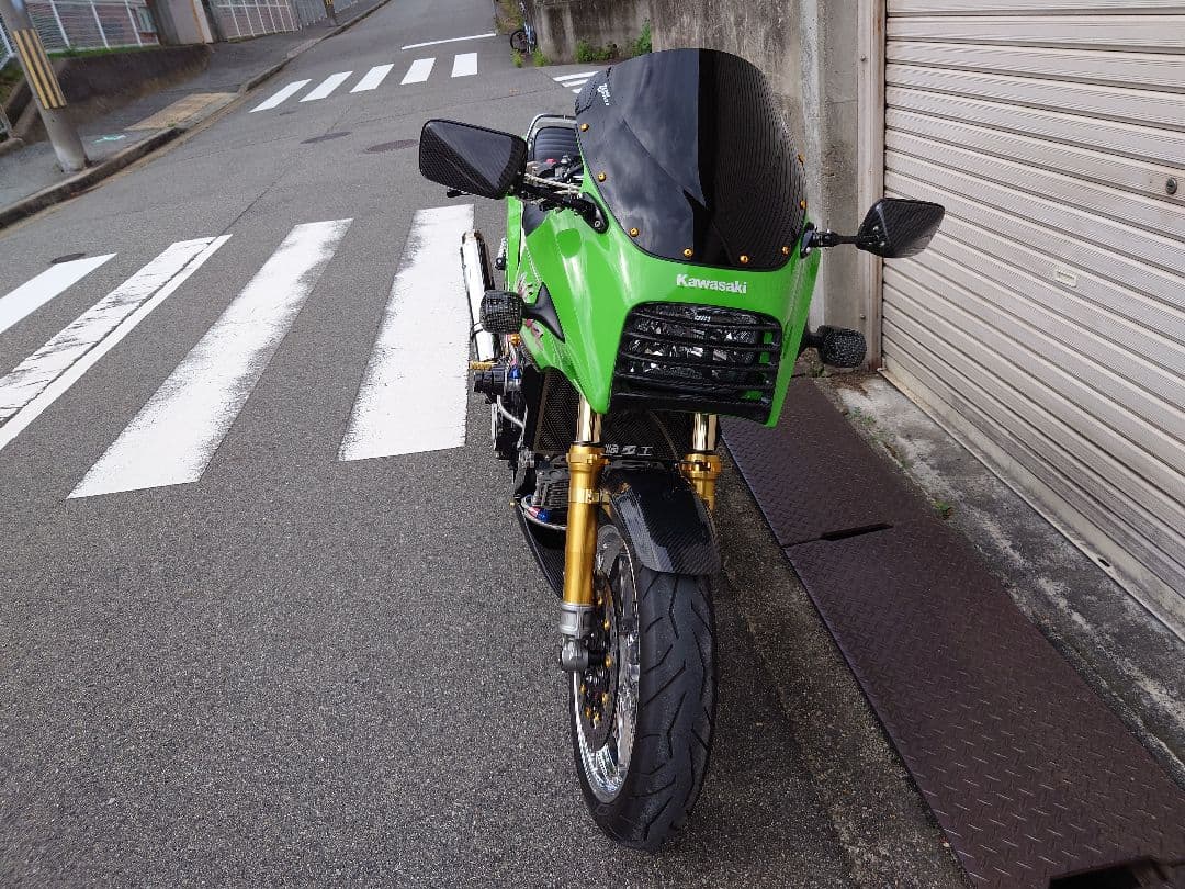 GPZ900Rカーボンファイバー ライトルーバー