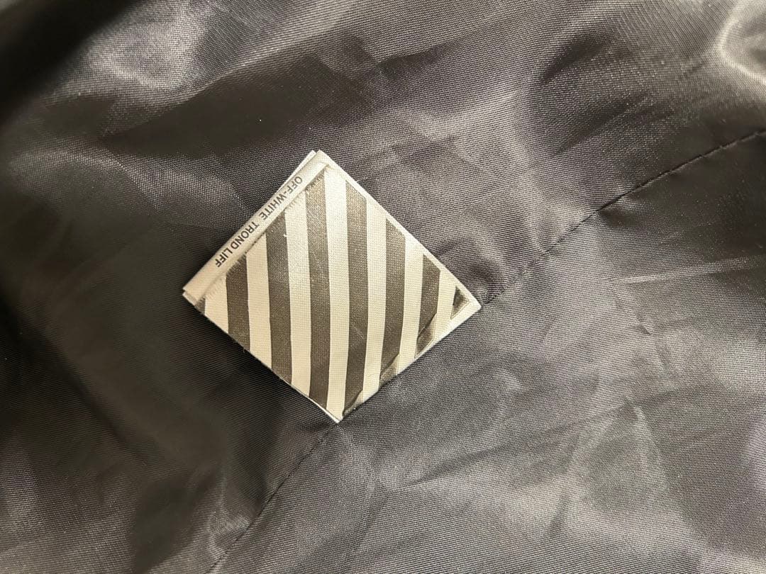 OFF-WHITE スカジャン ボンバージャケット黒 虎刺繍