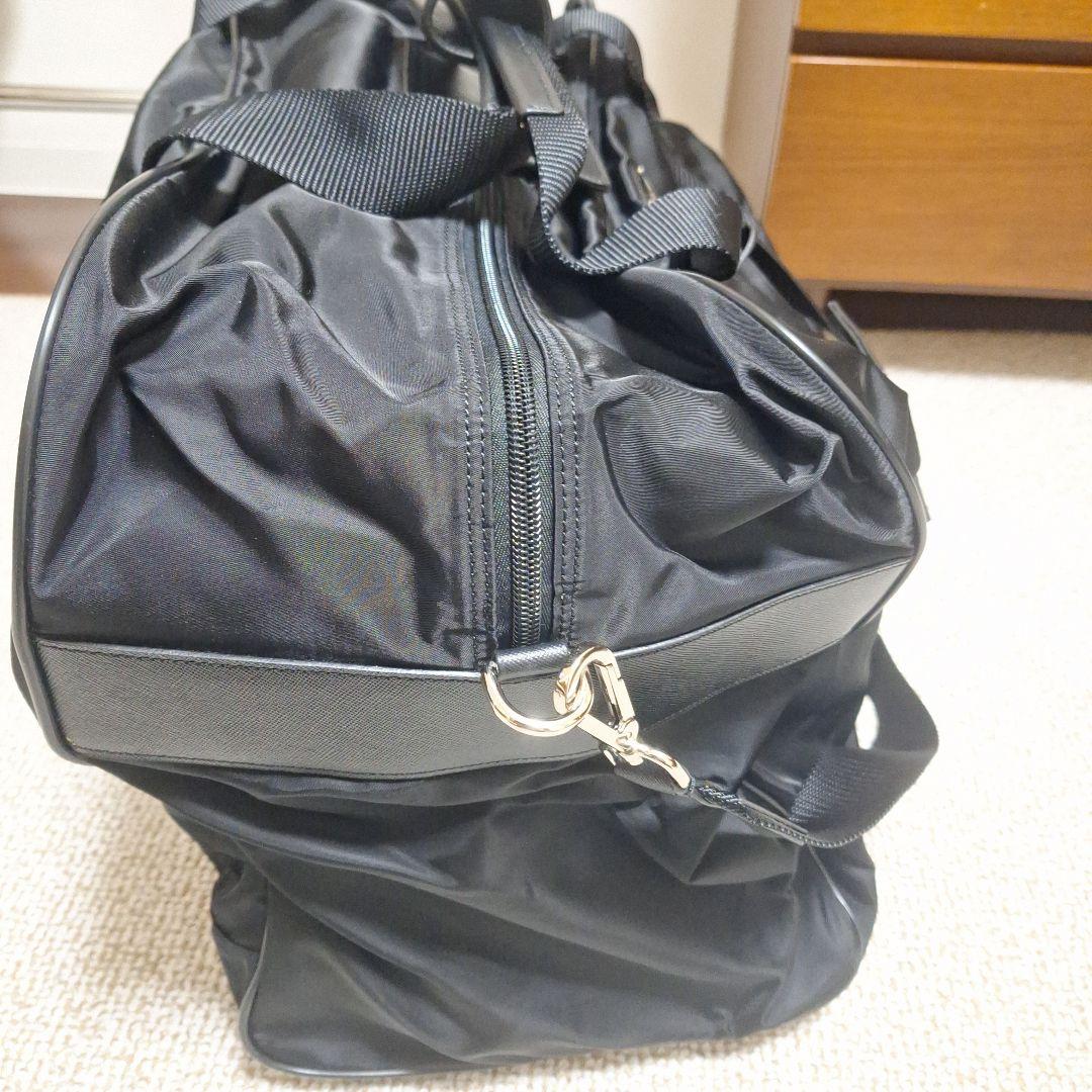 和人岸野　PRADA ボストンバッグ　黒