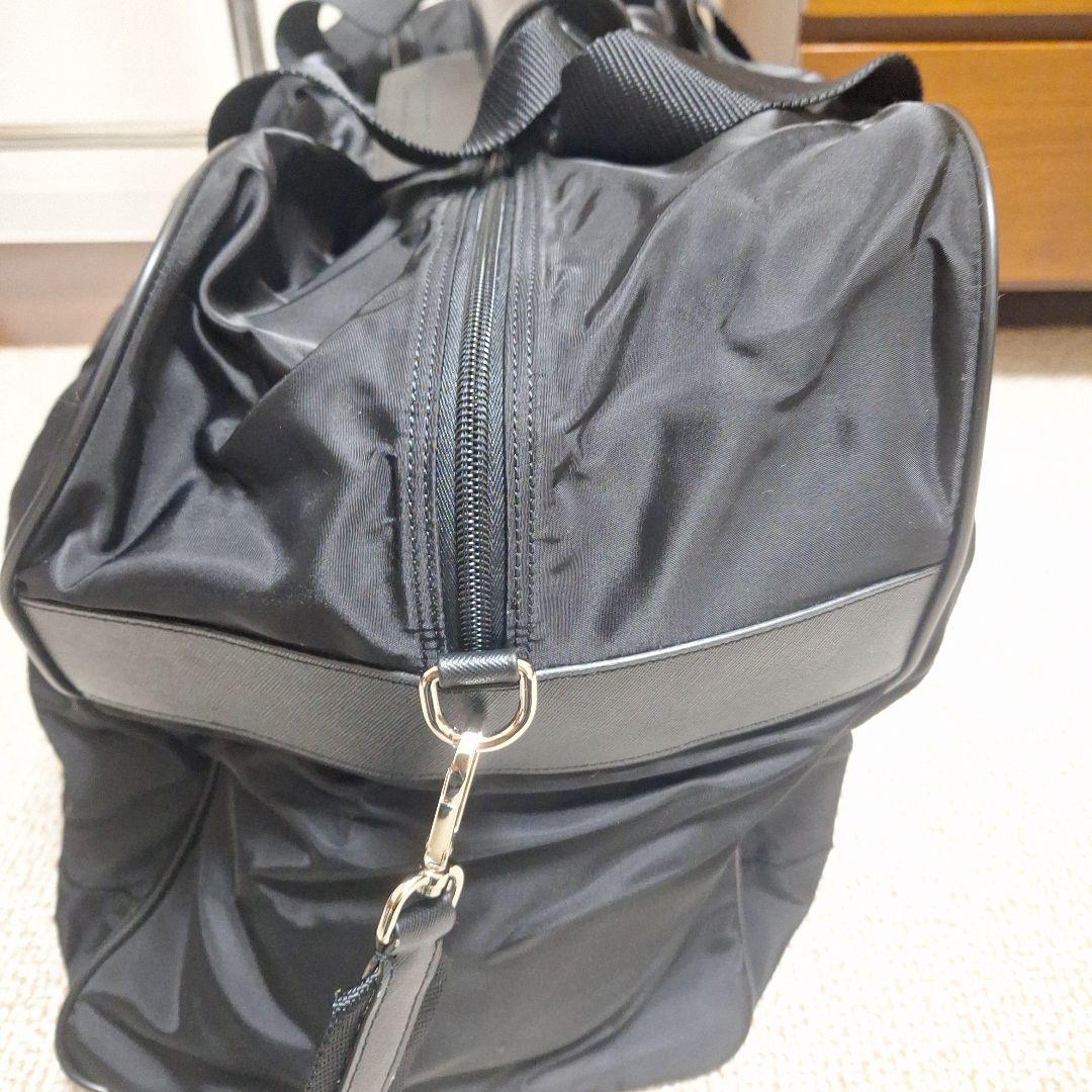 和人岸野　PRADA ボストンバッグ　黒