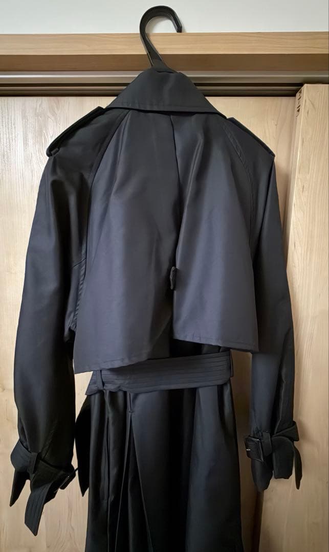 新品未使用　laubeblanc Belted Flare Trenchcoat