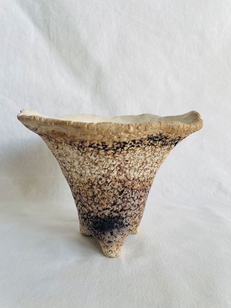 「鶴仙園」 作家鉢（直径 15cm）